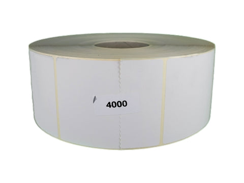 100 x 100 mm thermische etiketten op rol, blanco