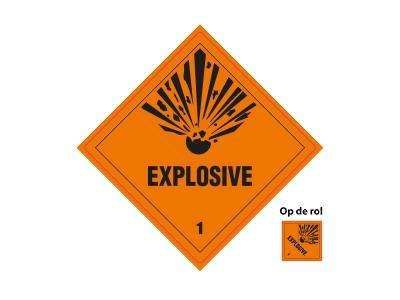 ADR 1.0 Explosive etiketten | Etikon