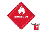 ADR 2.1 Flammable gas etiketten | Etikon