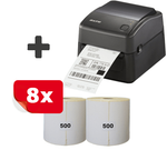 Starterspakket verzendetiketten 8 rol 100x150 + printer | Etikon
