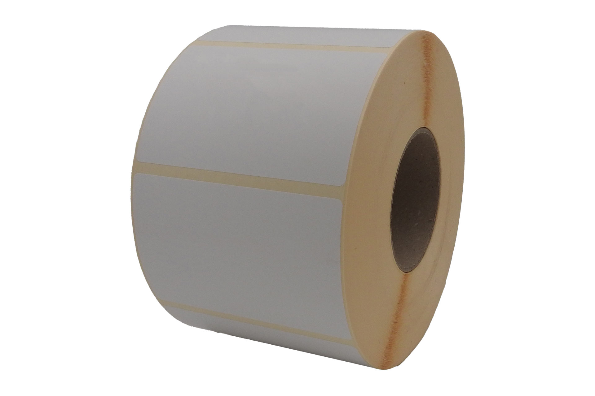 Papier permanent etiketten 115 x 74 mm á 2.250 per rol